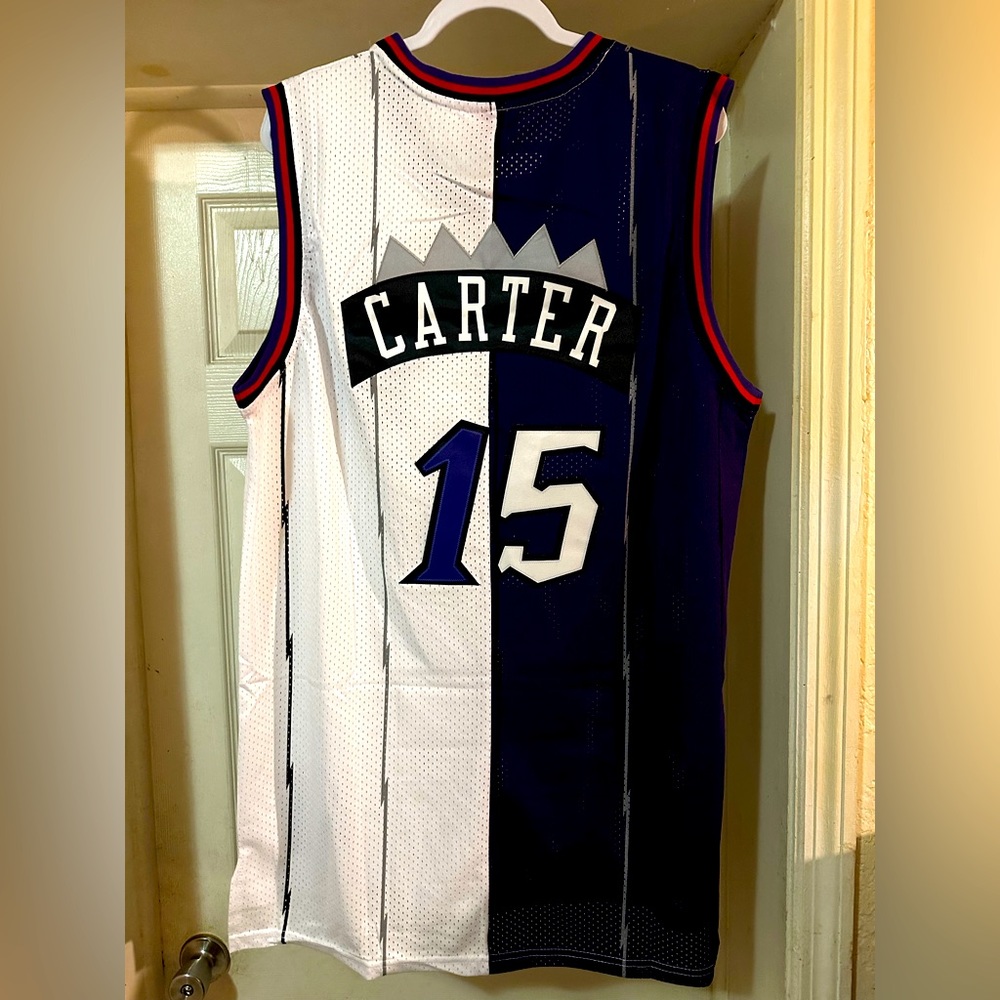 🏀💜🔥Raptors Swingman Split Throwback Size 2X